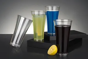 Classic Plastic Water Juice Glass Set , Pack Of 6-thumb2