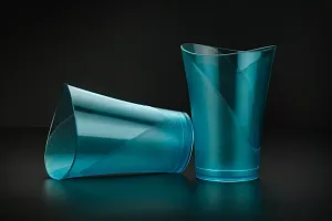 Classic Plastic Water Juice Glass Set , Pack Of 6-thumb1