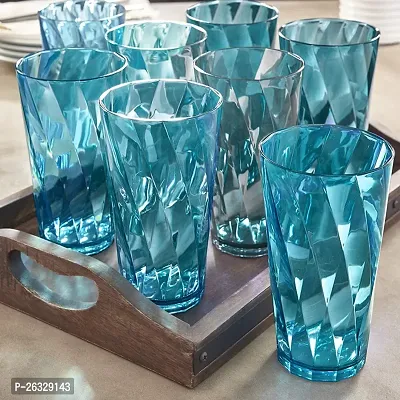 Classic Plastic Water Juice Glass Set , Pack Of 6-thumb5