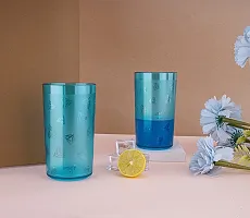 Classic Plastic Water Juice Glass Set , Pack Of 8-thumb1