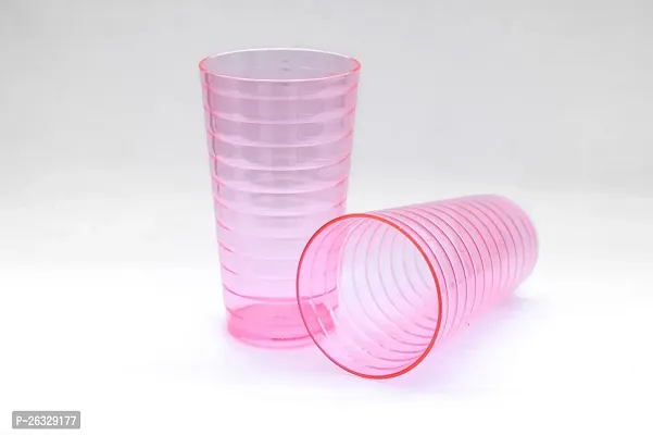 Classic Plastic Water Juice Glass Set , Pack Of 8-thumb2