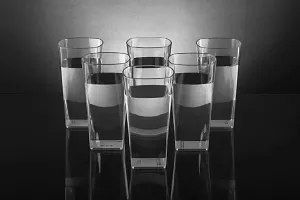 Classic Plastic Water Juice Glass Set , Pack Of 8-thumb2