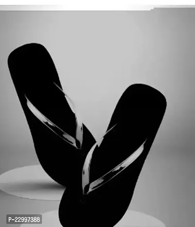 Elegant Synthetic Leather Flip Flops For Women-thumb0