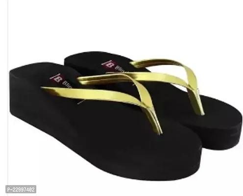 Elegant Synthetic Leather Flip Flops For Women-thumb0