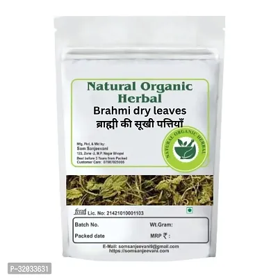 Natural Organic Herbal Brahmi Dry Leaves 50g-thumb0