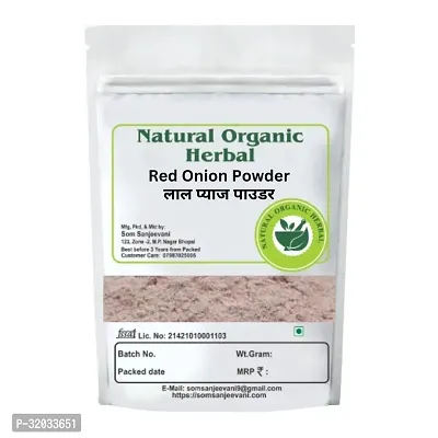 Natural Organic Herbal Onion Red Powder 150g | With 100g Multani Mitti Powder | No Added Preservative