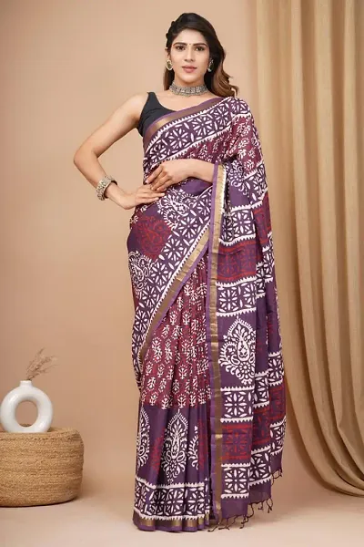 Beautiful Saree with Blouse Piece For Women