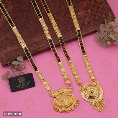 GOLD PLATED TRADITIONAL MANGALSUTRAS COMBO PACK