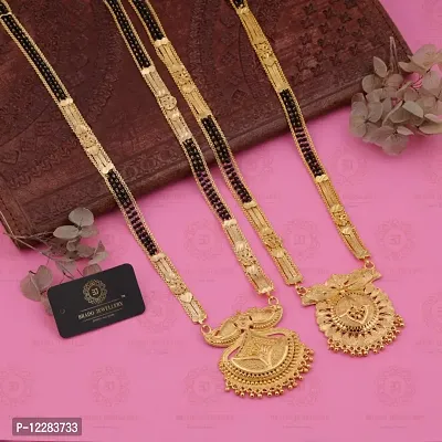 GOLD PLATED TRADITIONAL MANGALSUTRAS COMBO PACK