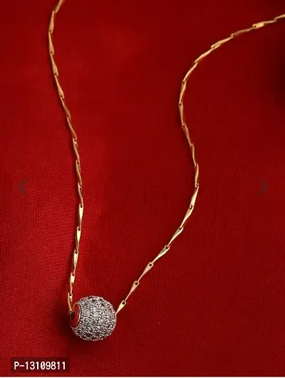 ROSE GOLD PLATED NECKLACE FOR WOMEN AND GIRL