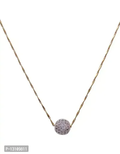 ROSE GOLD PLATED NECKLACE FOR WOMEN AND GIRL-thumb3