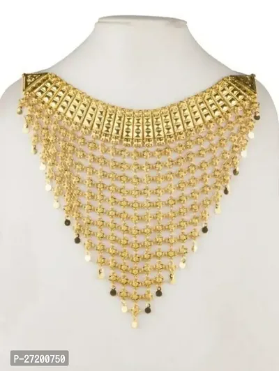 GOLD PLATED RAJWADI RAJSTHANI RAJPUTI NECKLACE JEWELLERY FOR WOMEN-thumb2