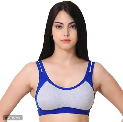 Stylish Multicoloured Cotton Blend Solid Bras For Women-thumb0