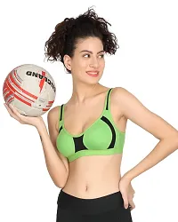 Cotton Blend Bra Non Padded Full Cup Cotton Rich for Women`s and Girls-thumb3