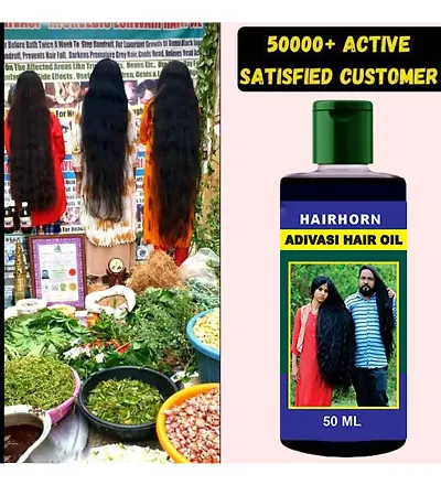 Adivasi Hair Oil For Long Hair For Men And Women