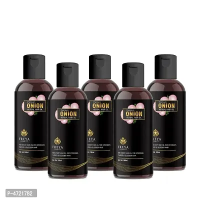 Herbal Onion Hair Oil- Pack Of 5-thumb0