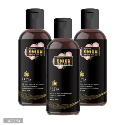 Herbal Onion Hair Oil Pack Of 3 Hair Care Hair Oil