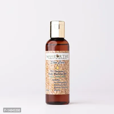 MaheOrthe Til (sesame) body massage oil (100ml)