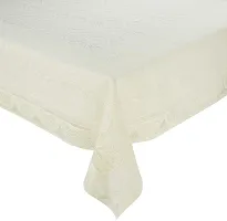 Premium Cotton Dining Table Cover (Cream)-thumb1