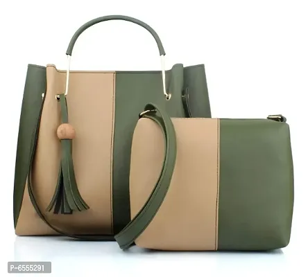 Woman Hand Bag Latest design for girls ladies Combo Set 2-thumb0