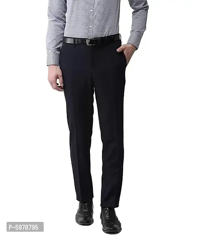 Slim Fit Formal Trouser for Men, Cotton Formal Pants For Office Wear-thumb0