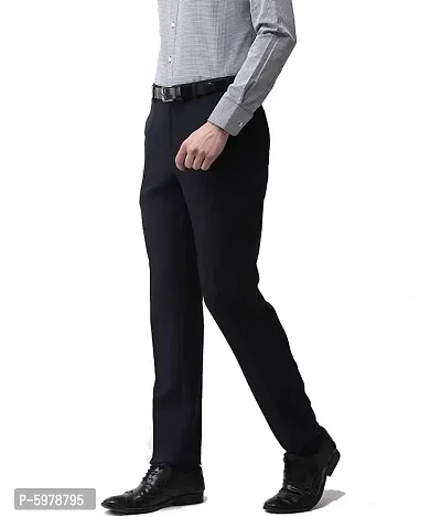 Slim Fit Formal Trouser for Men, Cotton Formal Pants For Office Wear-thumb2