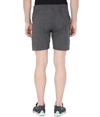 American-Elm Mens Casual Shorts Comfortable Cotton Shorts Elastic Waist Running Shorts with Two Pockets.-thumb2