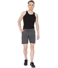 American-Elm Mens Casual Shorts Comfortable Cotton Shorts Elastic Waist Running Shorts with Two Pockets.-thumb4