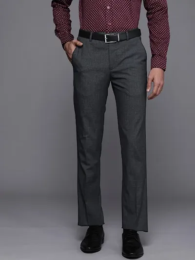 Classic Cotton Formal Trousers For Men