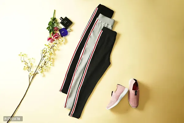 Multicoloured Cotton Blend Striped Loungewear For Women