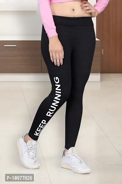 Fashionable Cotton Blend Jeggings For Women-thumb0