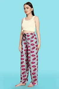 Stylish Fancy Polycotton Printed Pyjama Combo For Women Pack Of 2-thumb2