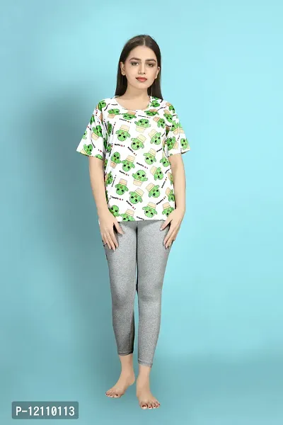 Trendy Stylish Night Women  T-Shirt-thumb3