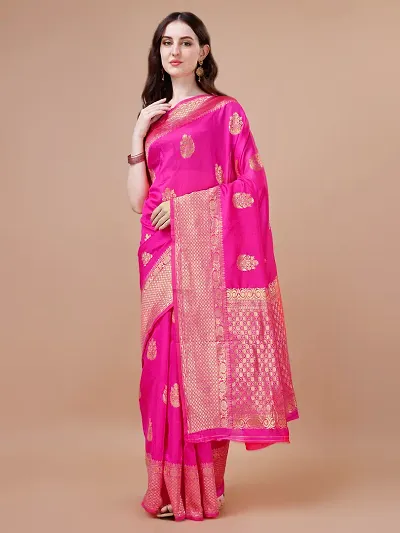 Must Have Cotton Silk Saree with Blouse piece 