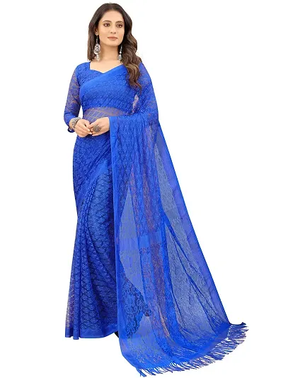 Attractive russell net sarees 