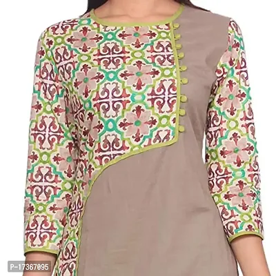 LOCAL VOCAL Women Cotton Mix-n-Match Kurta-thumb4