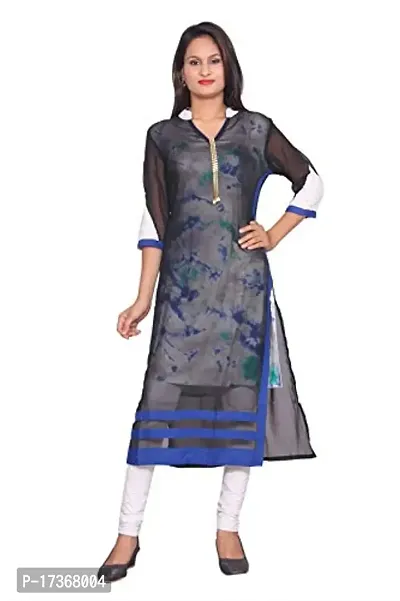 LOCAL VOCAL Women Georgette Layered Kurta-thumb0