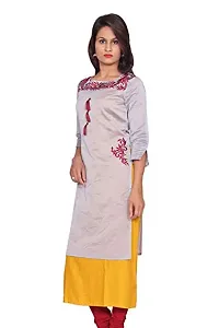 LOCAL VOCAL Women Chanderi Layered Kurta-thumb2