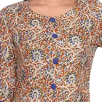 LOCAL VOCAL Women Cotton Printed Kurta-thumb3