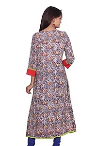 LOCAL VOCAL Women Cotton Printed Kurta-thumb1