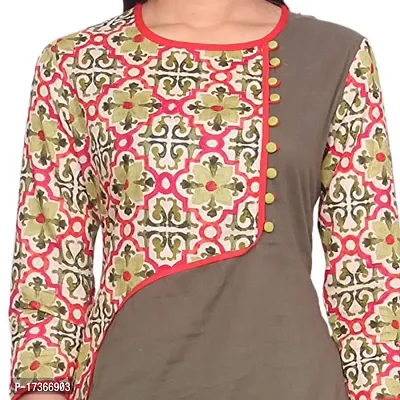 LOCAL VOCAL Women Cotton Mix-n-Match Kurta-thumb4