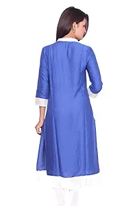 LOCAL VOCAL Women Rayon Embroidered Kurta-thumb1