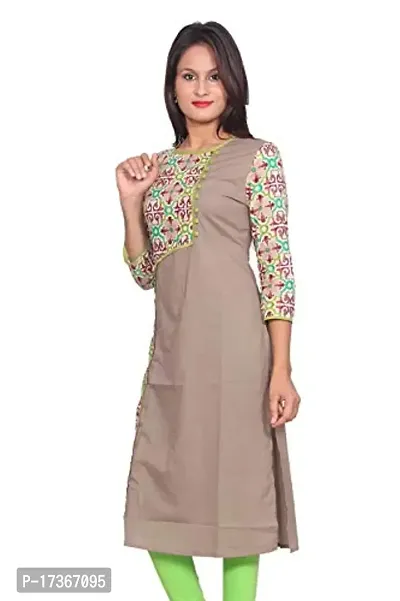 LOCAL VOCAL Women Cotton Mix-n-Match Kurta-thumb3