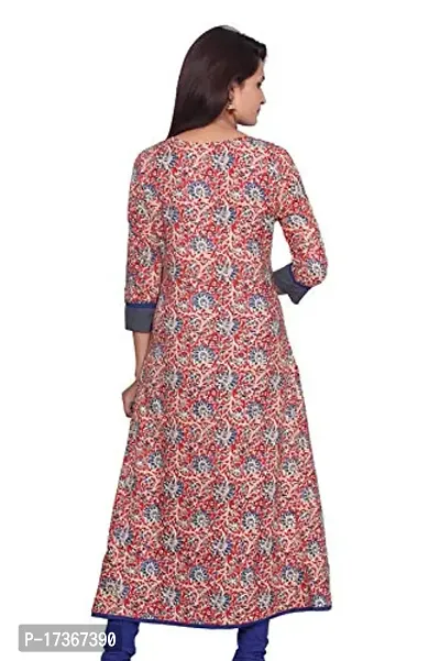 LOCAL VOCAL Women Cotton Printed Kurta-thumb2