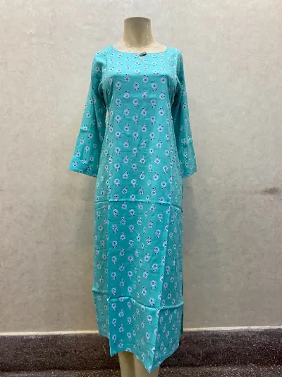 Trendy Beautiful Rayon Stitched Kurta