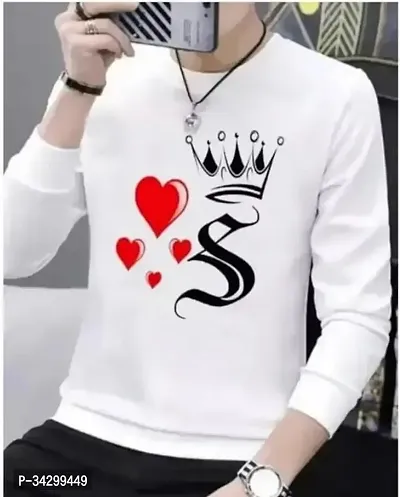 Reliable White Cotton Printed Round Neck Tees For Men And Boys-thumb0