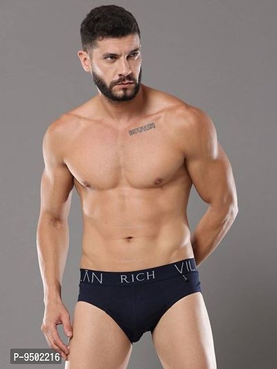 Classy Solid Cotton Briefs For Men