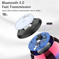 MINI BOOST 2 Portable Hi-Fi Stereo Bluetooth Speaker Compact Body Clear Sound Hands-Free Call Loudspeaker Box TWS Aluminum Wireless Stereo Bluetooth Loudspeaker ( MULTICOLOR )-thumb2