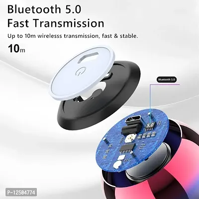 MINI BOOST 2 Portable Hi-Fi Stereo Bluetooth Speaker Compact Body Clear Sound Hands-Free Call Loudspeaker Box TWS Aluminum Wireless Stereo Bluetooth Loudspeaker ( MULTICOLOR )-thumb3