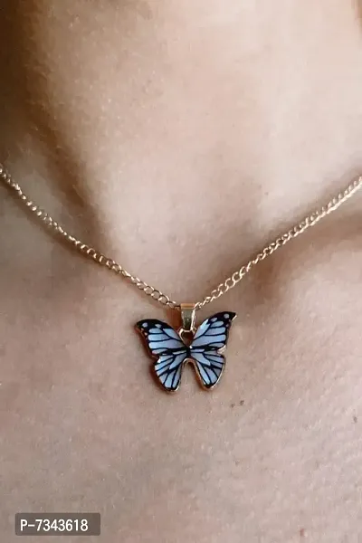 PRINTED BUTTERFLY PENDANTS